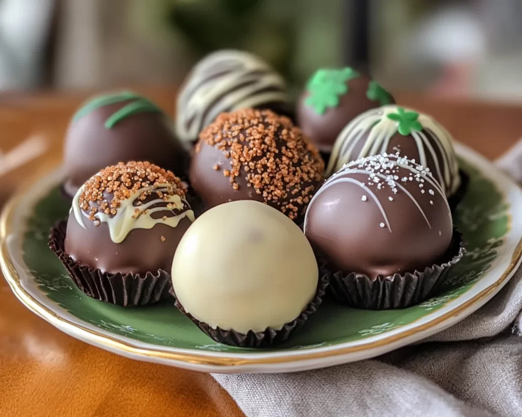St Patrick’s Day Irish Cream Truffles