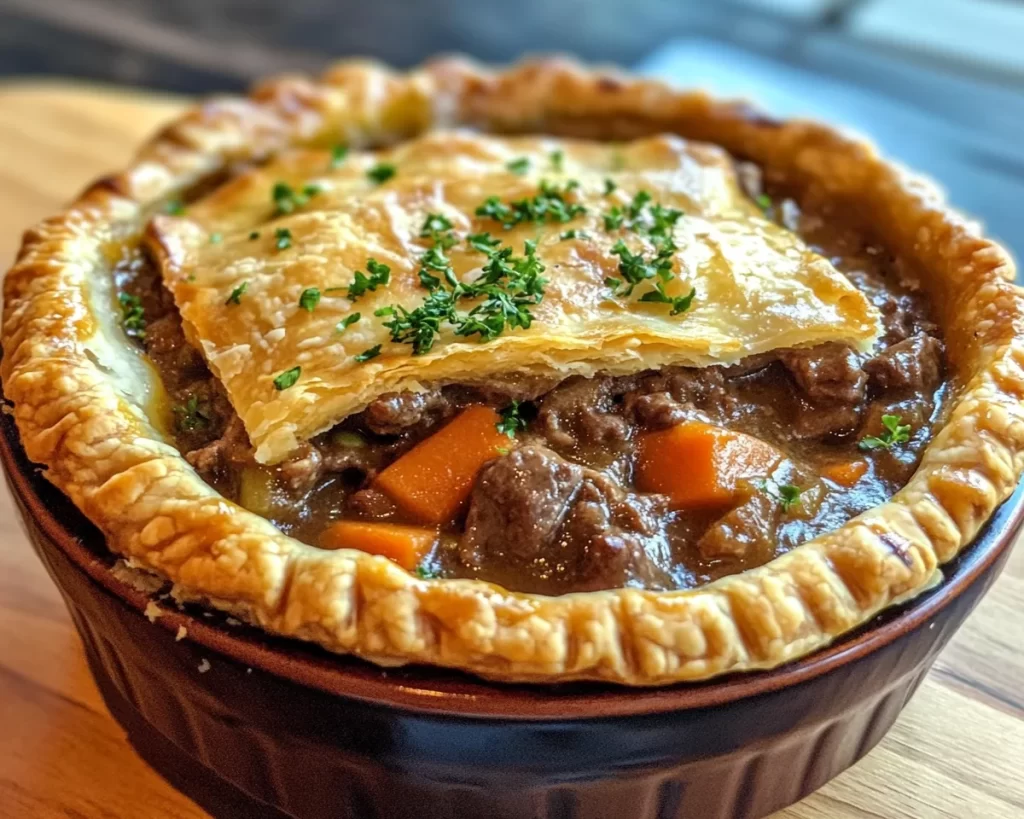 St Patrick’s Day Guinness Beef Pot Pie