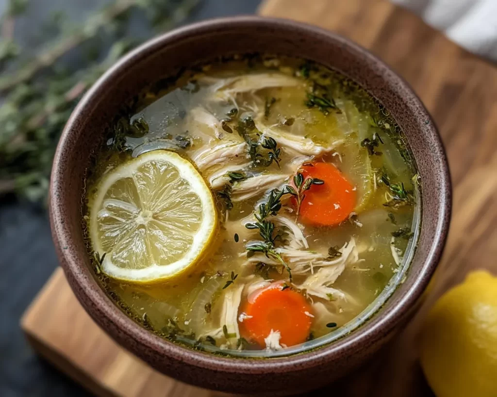Spring Soup: Chicken Lemon Soup (Fresh)