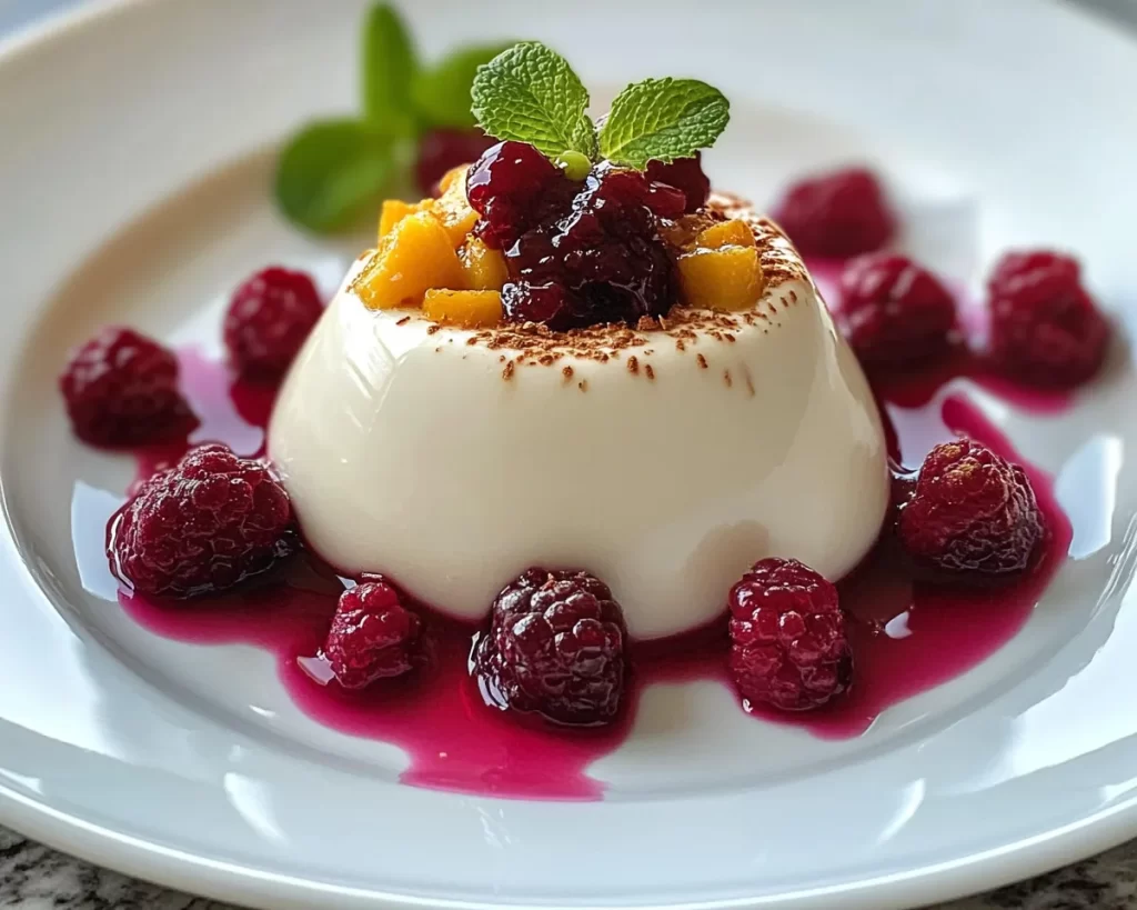 Creamy Coconut Panna Cotta Recipe