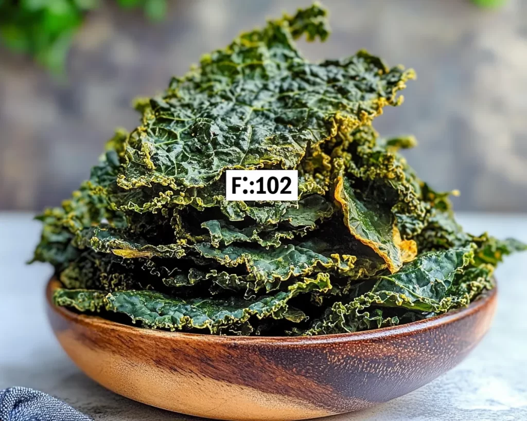 Vegan Dehydrated Kale Chips