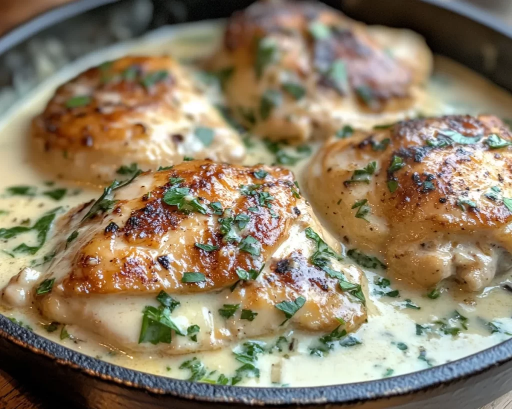 Mother’s Day Creamy Garlic Chicken