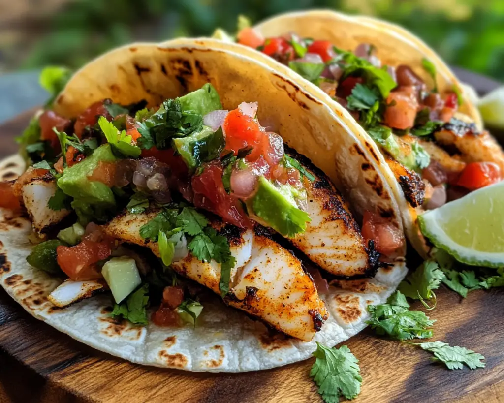 Cajun Fish Tacos 🌮🔥 (Spicy & Flavorful)