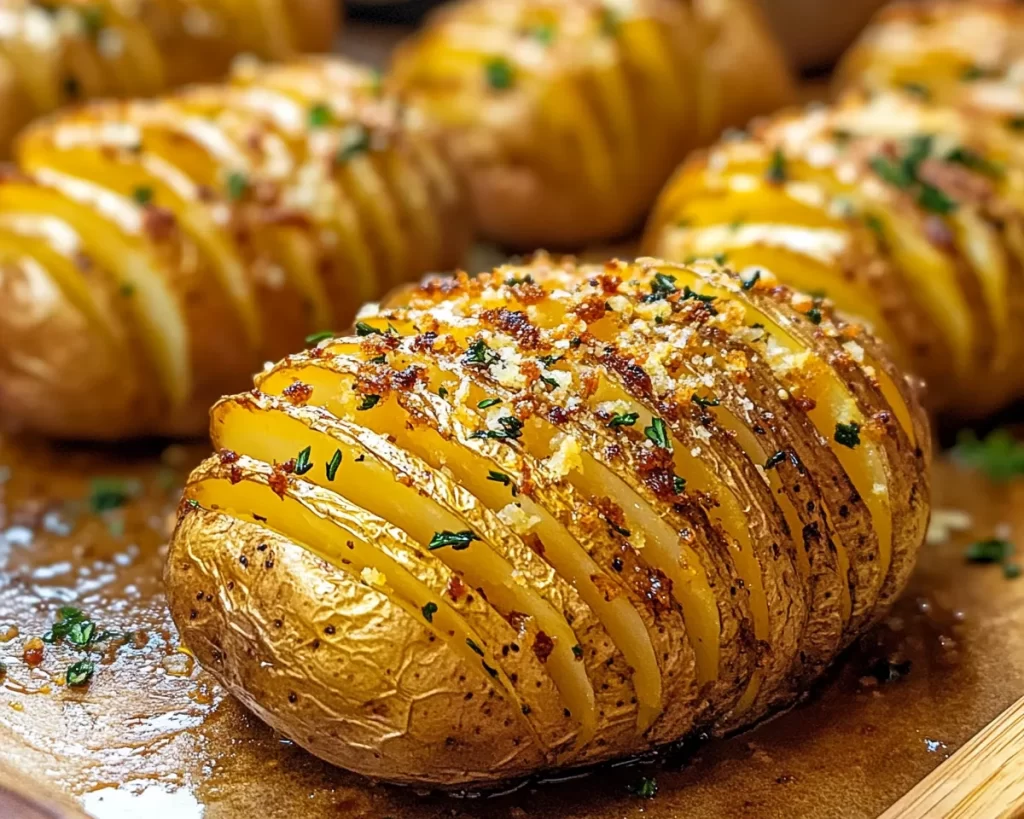 These Crispy Hasselback Potatoes Are Pure Perfection!