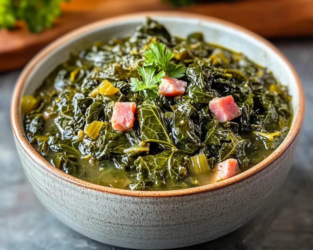 Tasty Instant Pot Collard Greens With Ham Hock