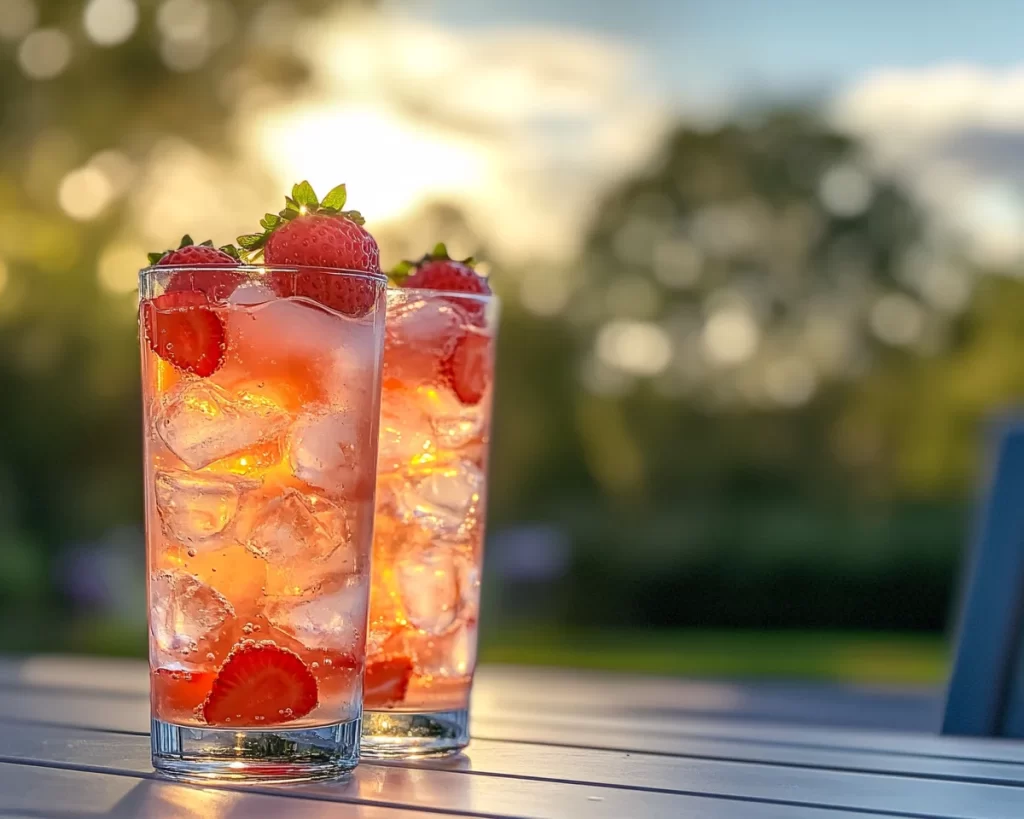 Soda Drinks Recipes: Strawberry Cream Soda (Nonalcoholic)
