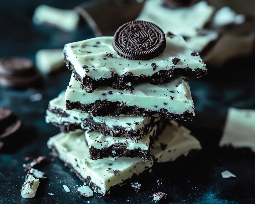 Irresistible Mint Oreo White Bark Recipe