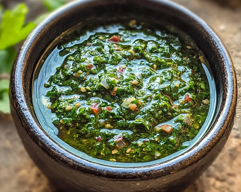 Quick & Easy Chimichurri Sauce in 10 Minutes