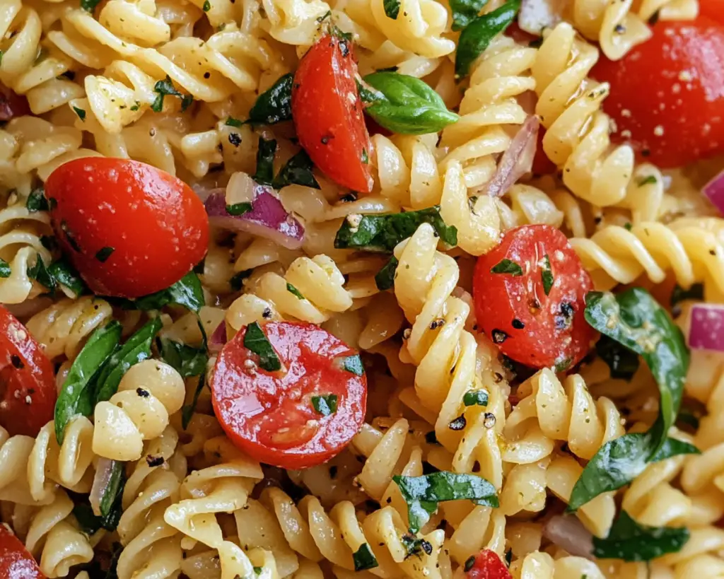 Italian Pasta Salad with Olive Oil