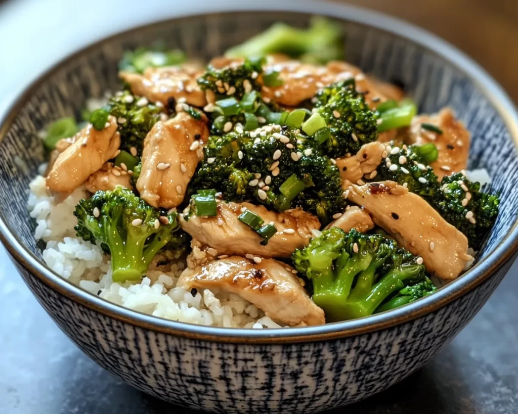Healthy Easy Chicken Stir Fry with Broccoli (No Takeout)