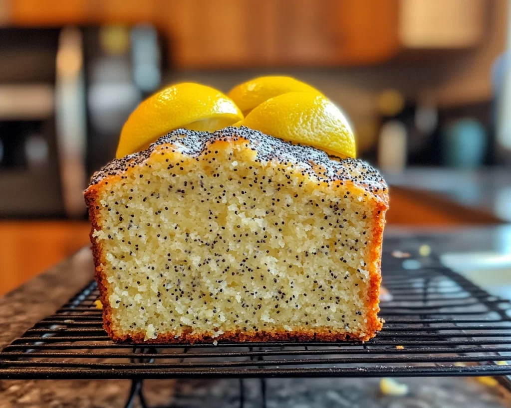 Spring Cake: Lemon Poppy Seed Cake Loaf