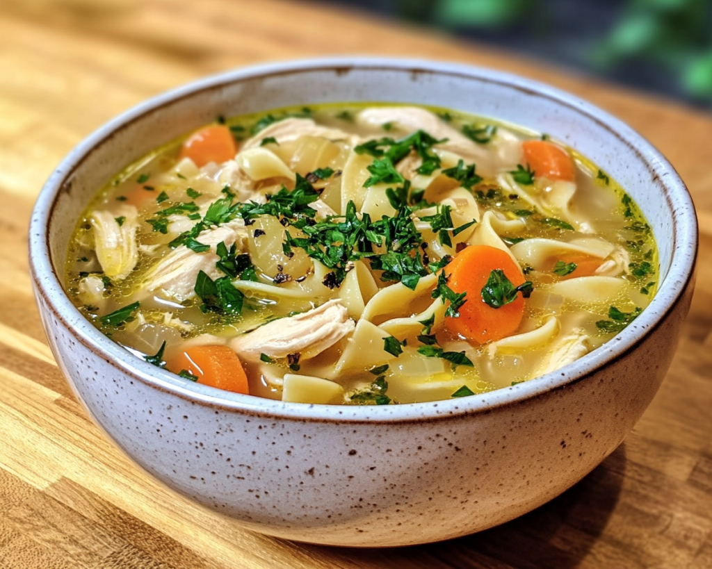 What Makes This Classic Chicken Noodle Soup So Comforting