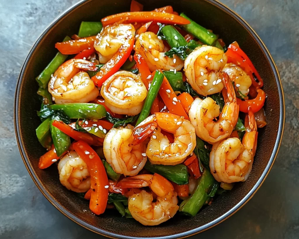 Spring Dinner Recipes: Shrimp Stir Fry (15 Minutes)