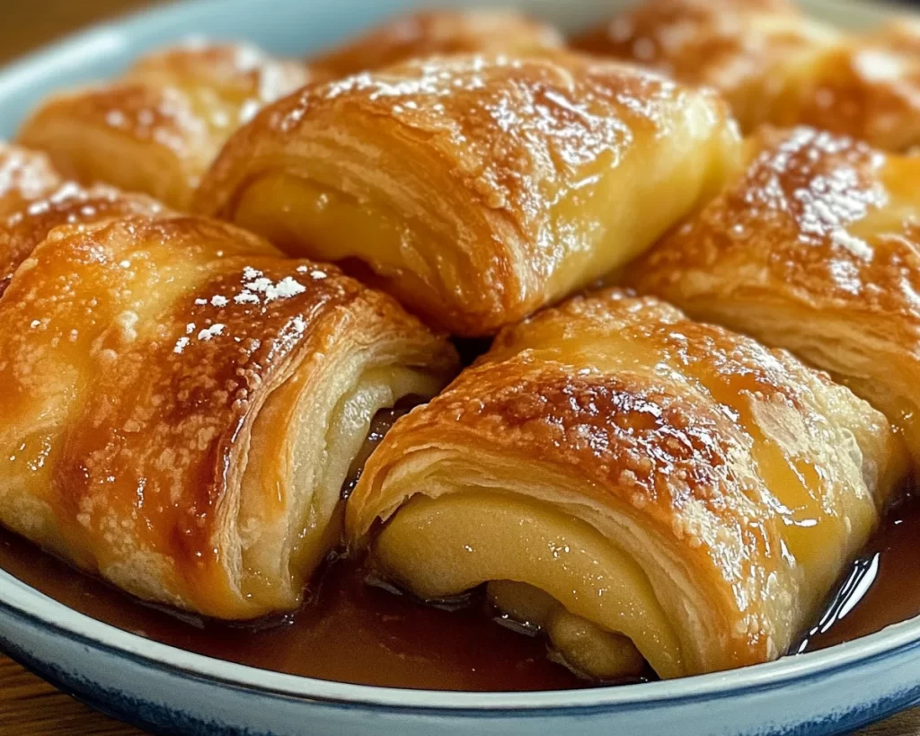 Easy Crescent Roll Apple Dumplings Recipe
