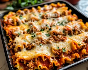 Simple Ground Turkey Lasagna Roll Ups