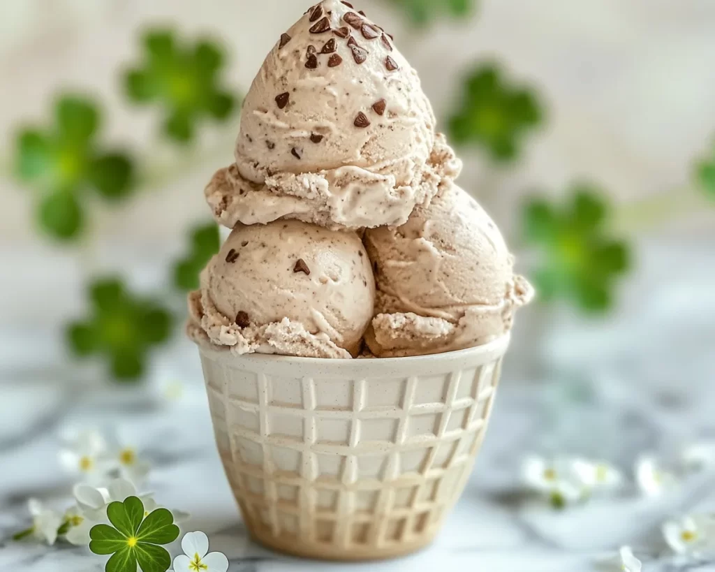 St Patrick’s Day Irish Cream Ice Cream