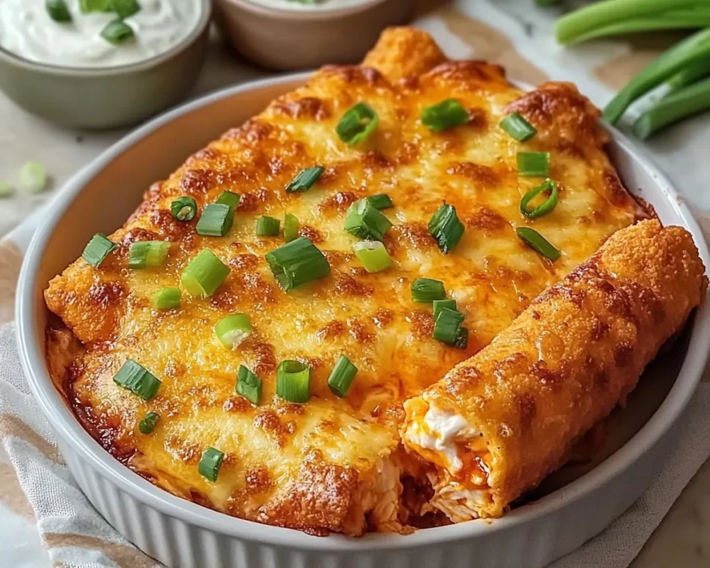 I'M Obsessed With This Crispy Buffalo Chicken Dip!
