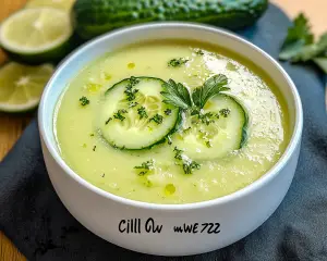 Chill Out with this Refreshing Cucumber Soup