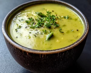 Spring Soup: Asparagus Soup (Light + Creamy)
