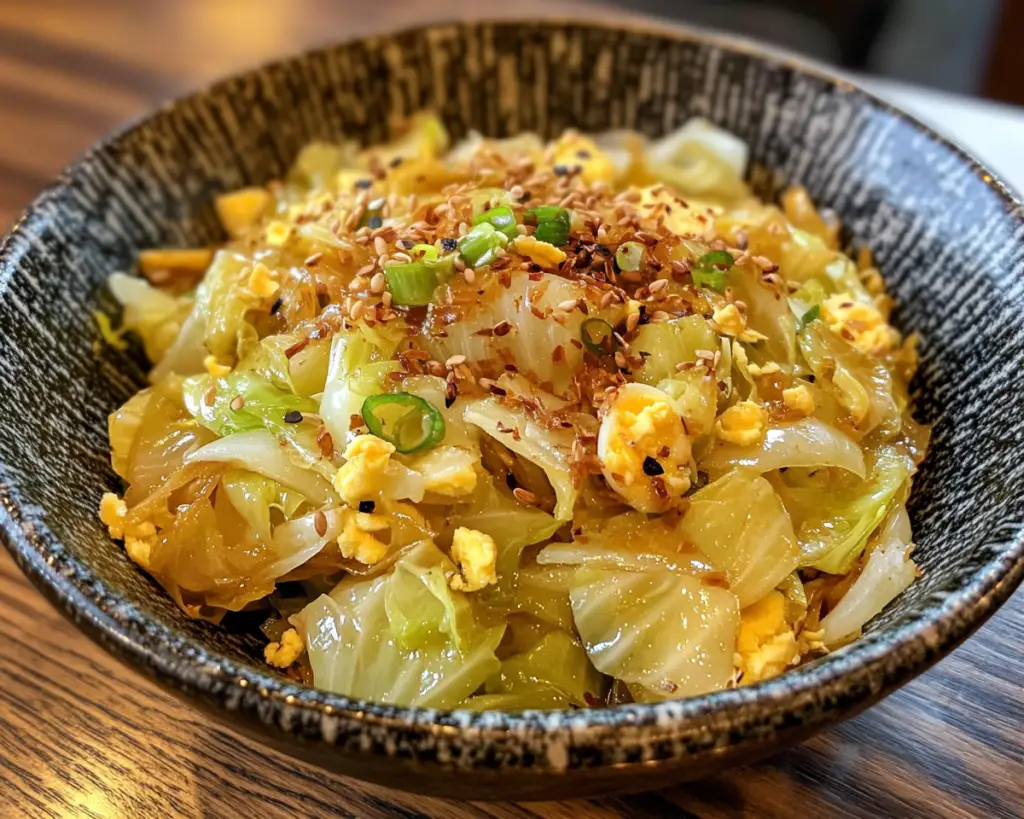 What Makes This Cabbage Egg Stir Fry So Delightful?