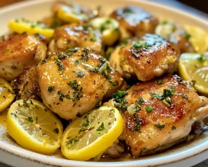 Mother’s Day Honey Lemon Chicken