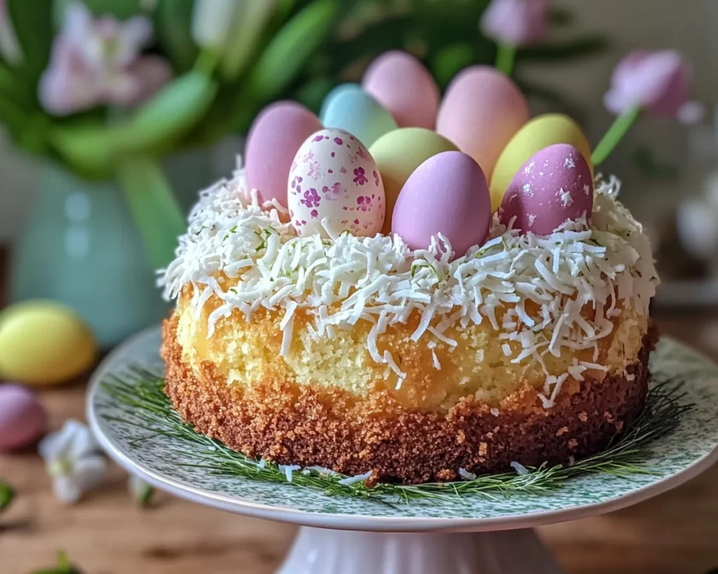 Easter Coconut Cake