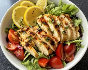 Lemon Vinegarette Dressing for Chicken Salad (Meal Prep)