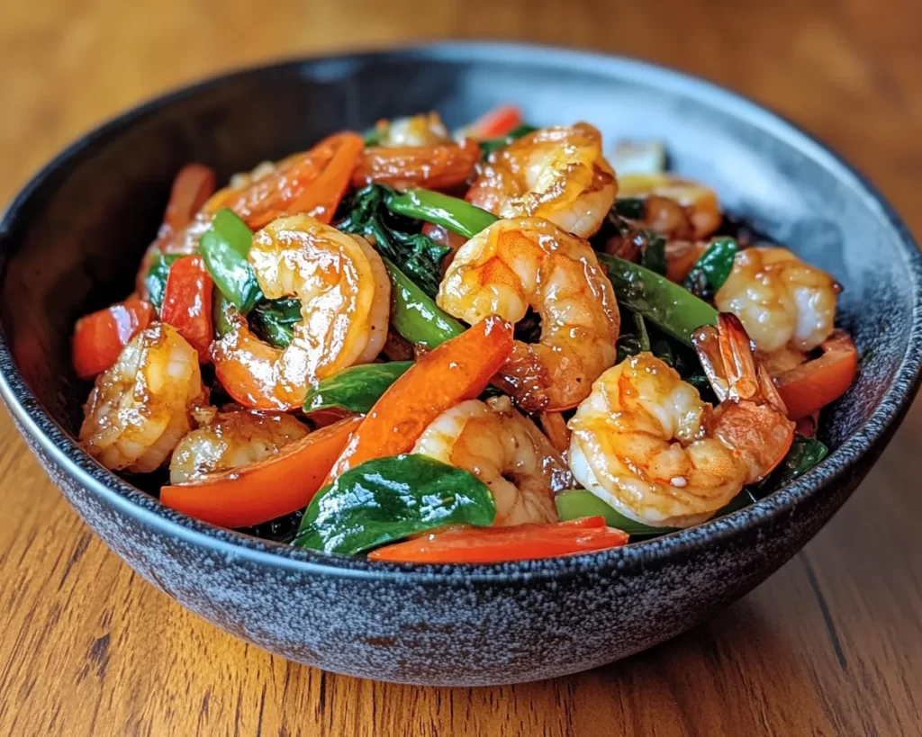 Healthy Easy Shrimp Stir Fry (Quick Weeknight Dinner)