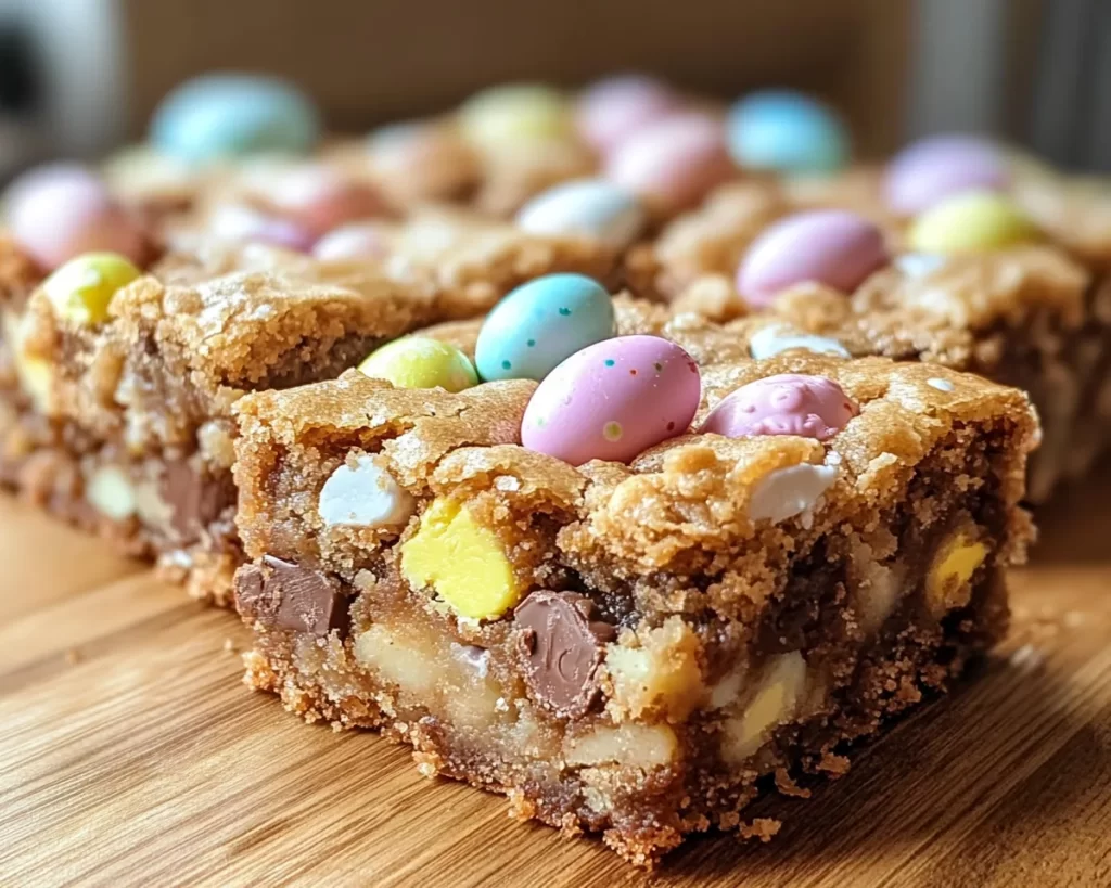 Spring Cookies: Cadbury Egg Cookie Blondies