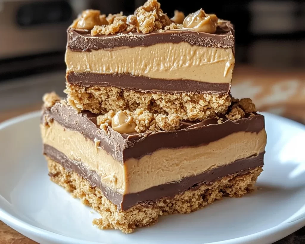 Decadent No-Bake Peanut Butter Layered Delight