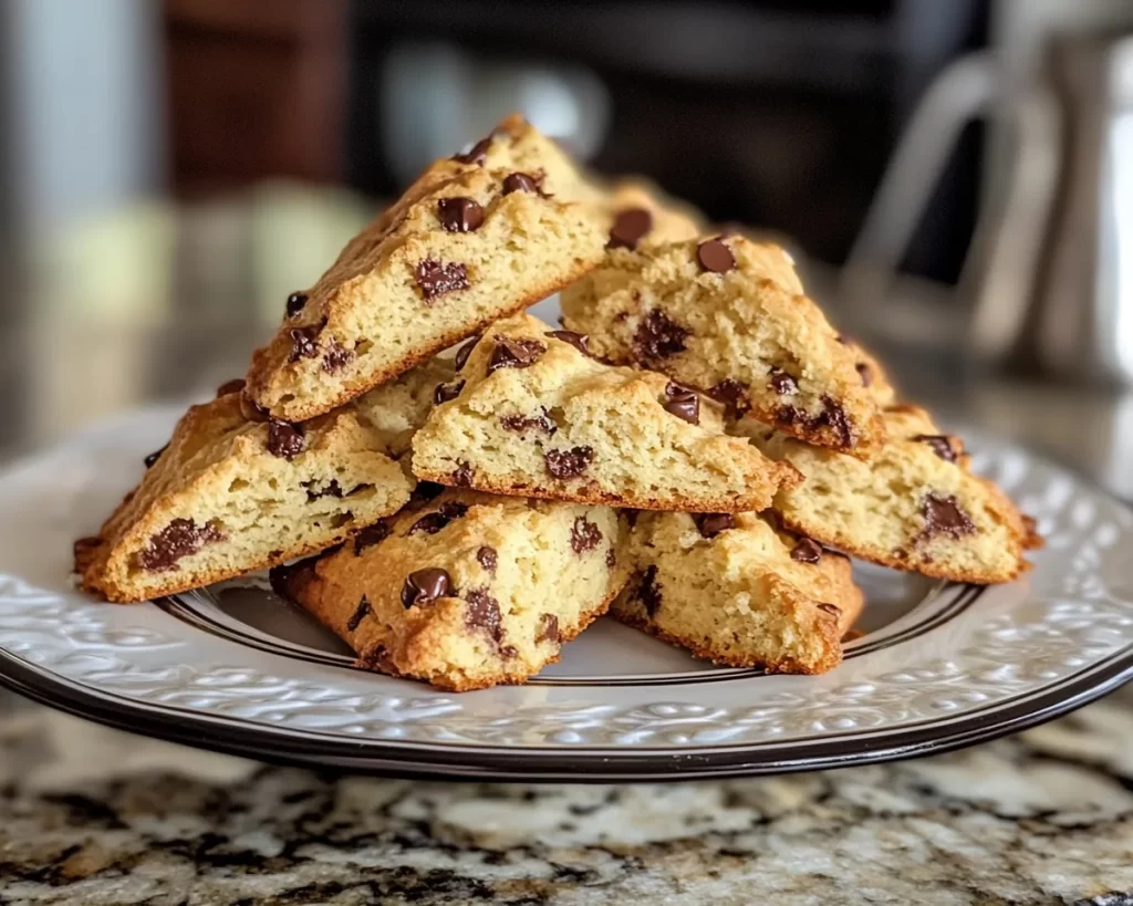 St Patrick’s Day Guinness Chocolate Chip Scones