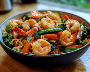 Spring Dinners: Shrimp and Veggie Stir Fry (15 Minutes)