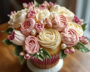 Mother’s Day Vanilla Cupcake Bouquet