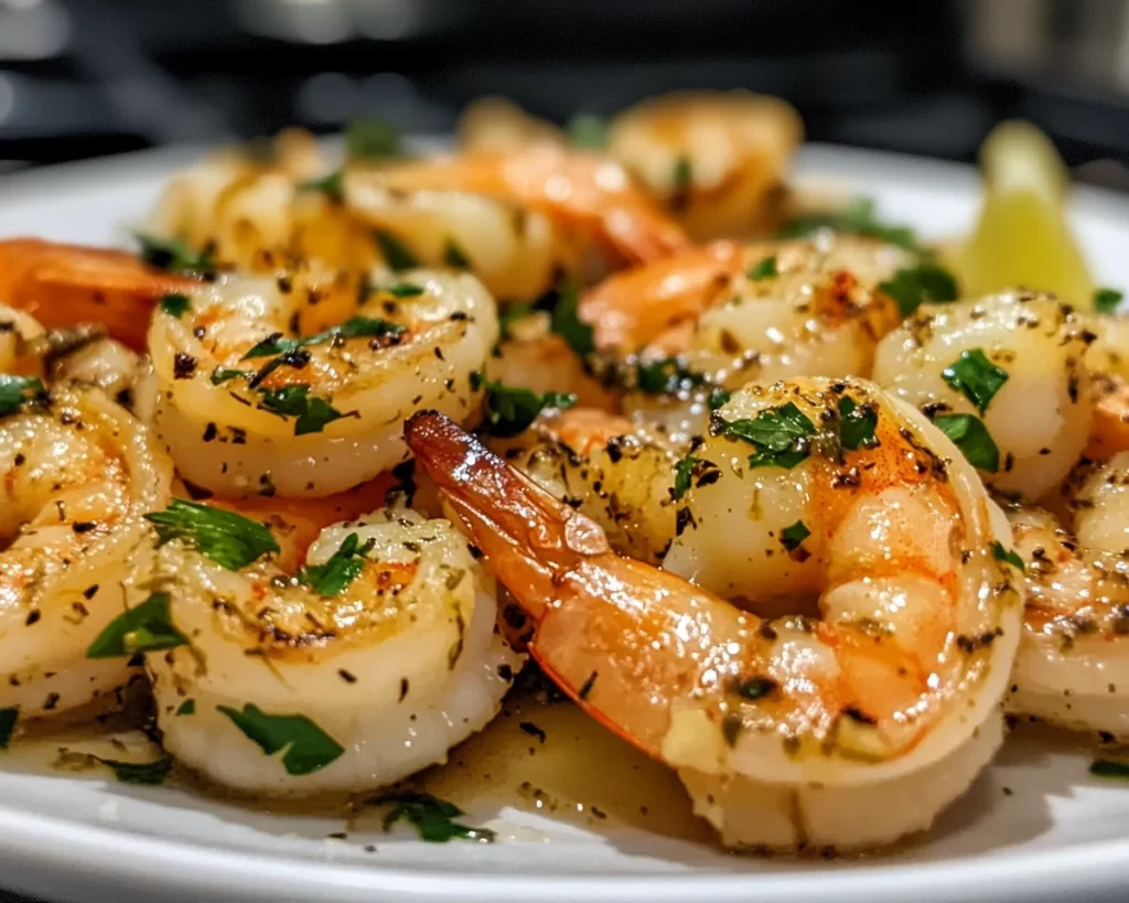 Spring Dinner Party Garlic Butter Shrimp
