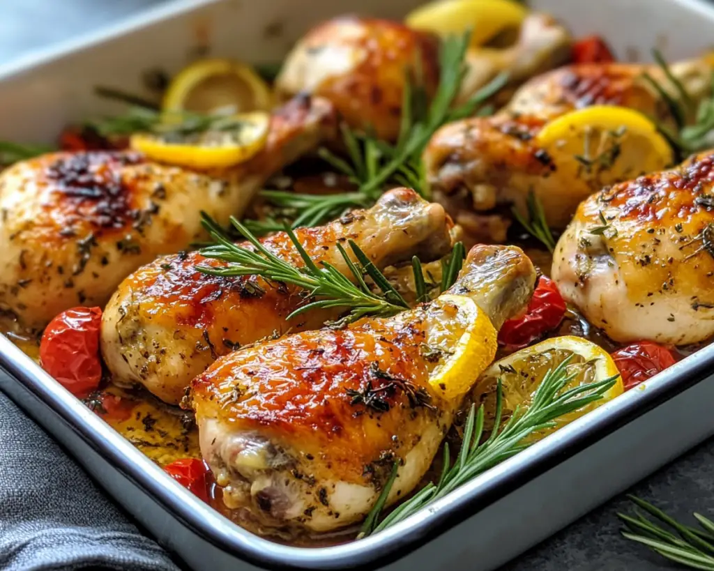 Healthy Baked Chicken Drumsticks