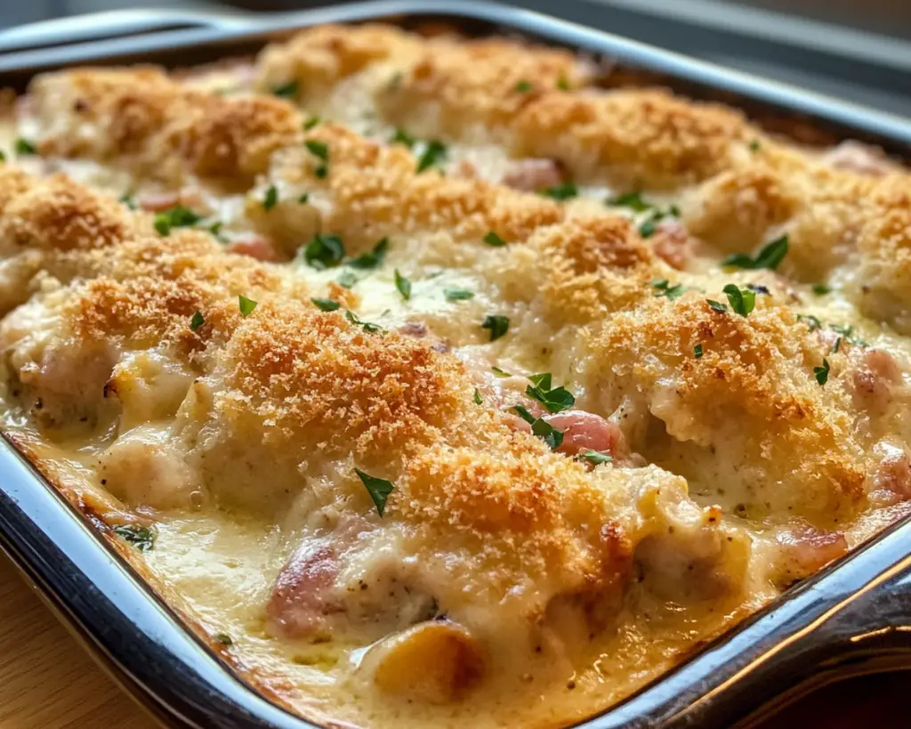 What Makes This Chicken Cordon Bleu Casserole So Comforting
