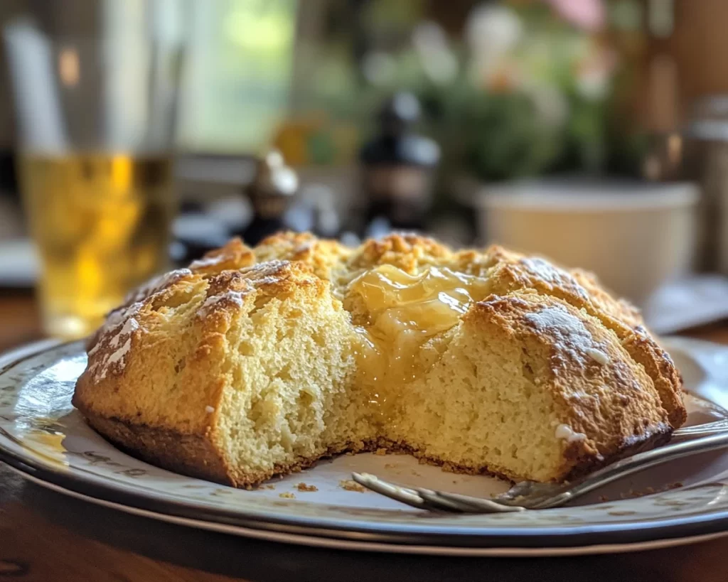 St Patrick’s Day Irish Soda Bread with Honey Butter