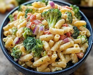 Crowd-Pleasing Broccoli Pasta Salad Recipe