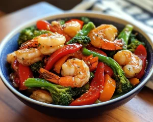 Spring Dinner: Shrimp Stir Fry (15 Minutes)