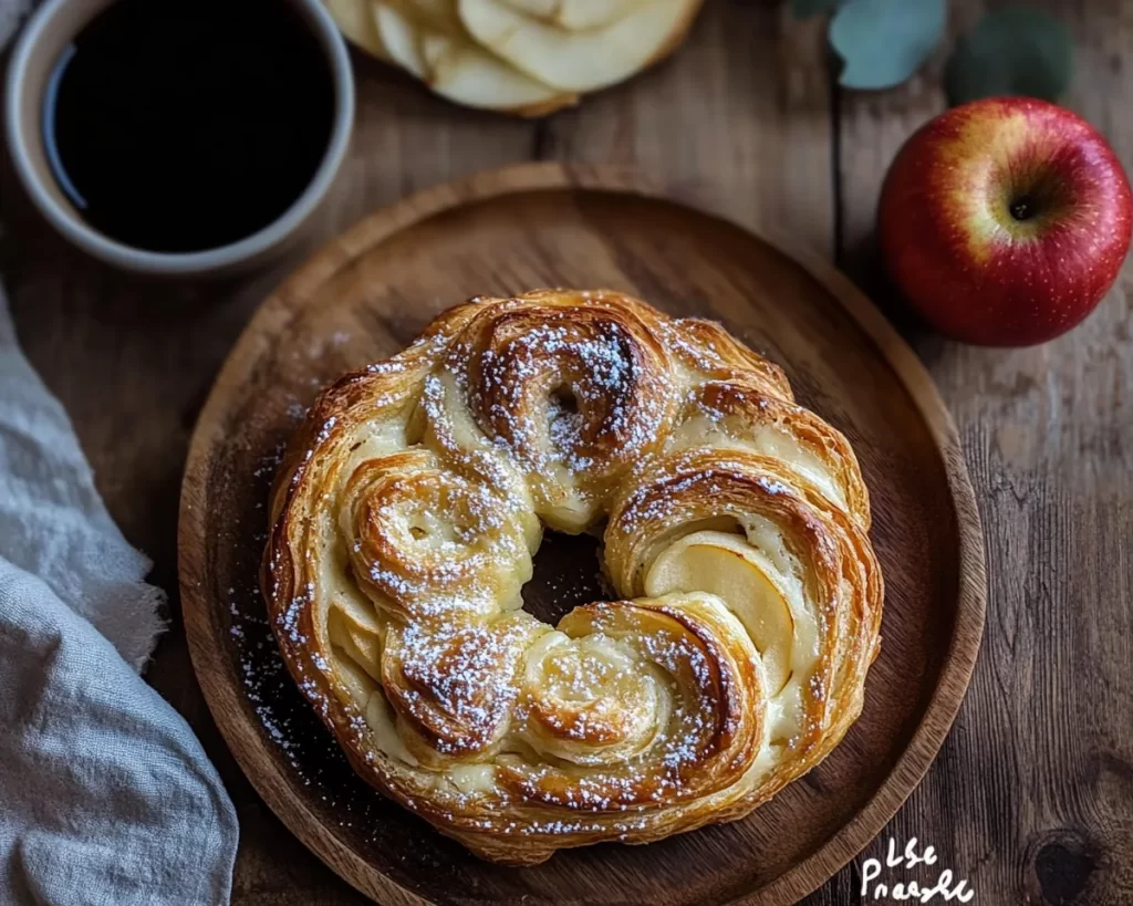 Delicious Espresso Apple Cream Cheese Danish Recipe