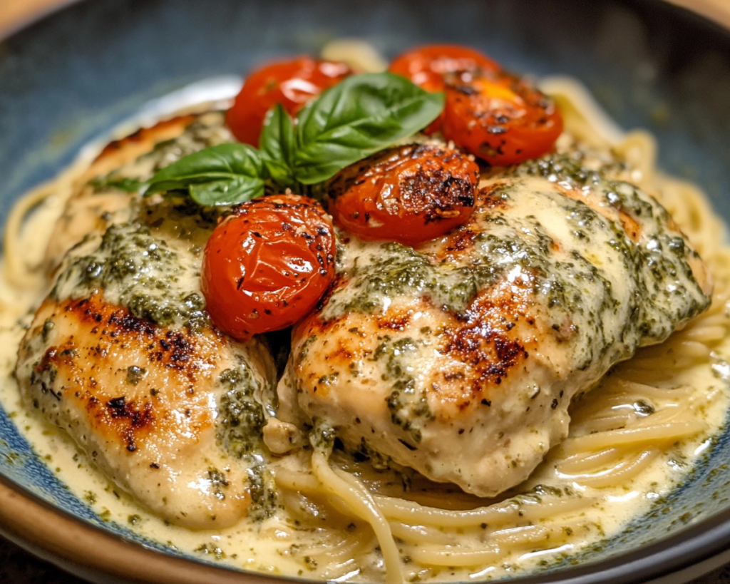 Creamy Pesto Chicken – Easy Weeknight Favorite