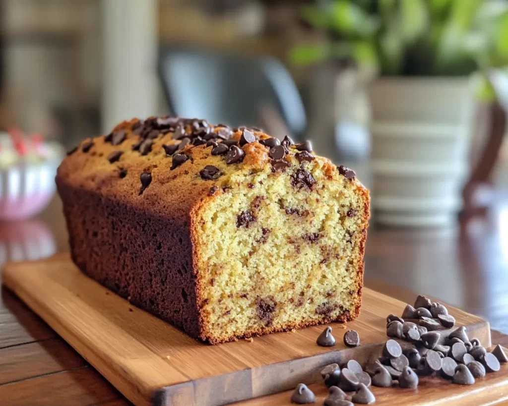 Mother’s Day Chocolate Chip Banana Bread