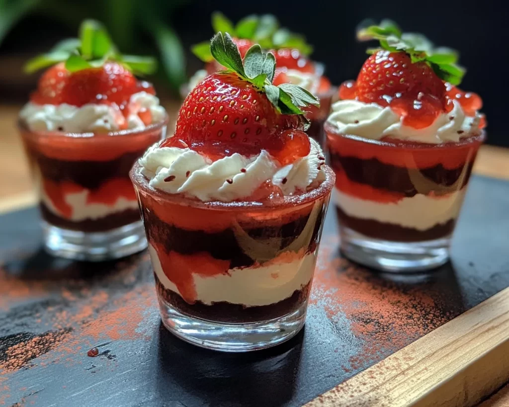 Spring Dessert: Strawberry Cream Dessert Cups