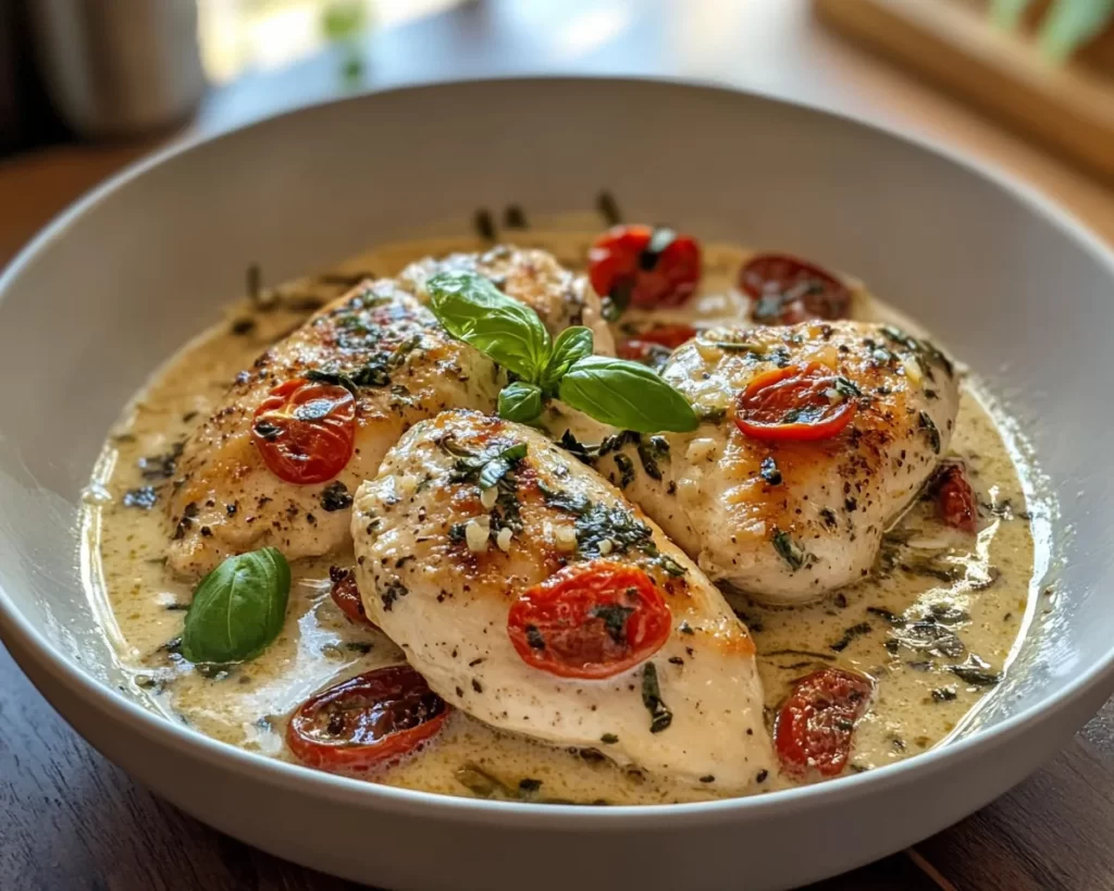 Mother’s Day Creamy Tuscan Chicken