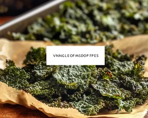 Vegan Baked Kale Chips