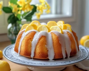 Spring Cake: Lemon Bundt Cake (Spring Style)