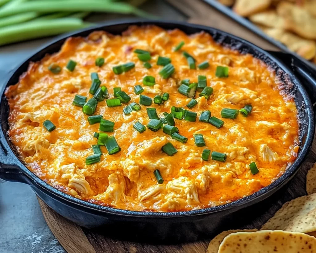Best Buffalo Chicken Dip No Ranch