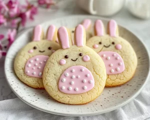Easter Bunny Sugar Cookies