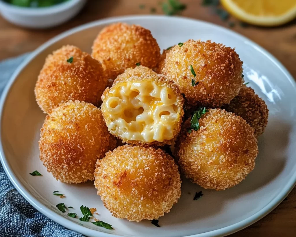 Crunchy Mac’n Cheese Arancini: A Must-Try Snack!