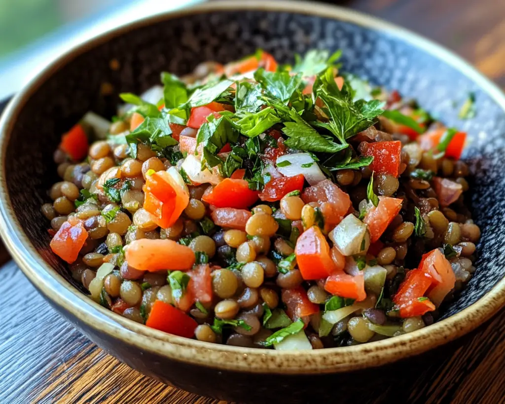 Mediterranean Lentil Salad